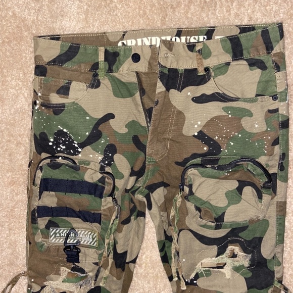 Grindhouse Camo jeans 32 - Picture 2 of 6